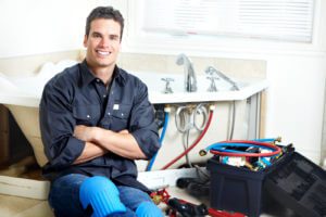 Picture of an emergency plumber